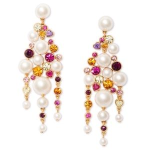- ♠️Kate spade pearl chandelier earrings